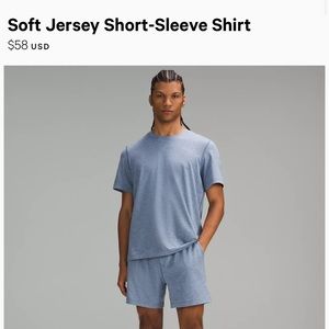 Lululemon Men’s Soft Heather T shirt